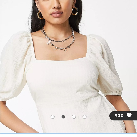 New look white dress size US 12 - Picture 2 of 3